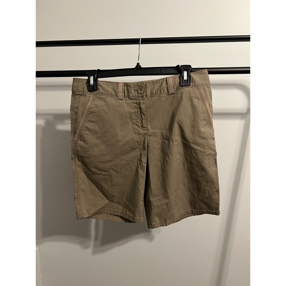 Tommy Bahama Relax Jet Away Twill Bermuda in Elephant Color Size 4 NWT - Picture 1 of 7